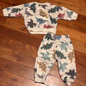 6-12 month Baby Dino Matching Set - Multi Color